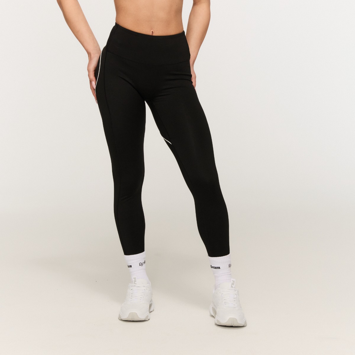 GymBeam Dámske legíny Varsity Black XS