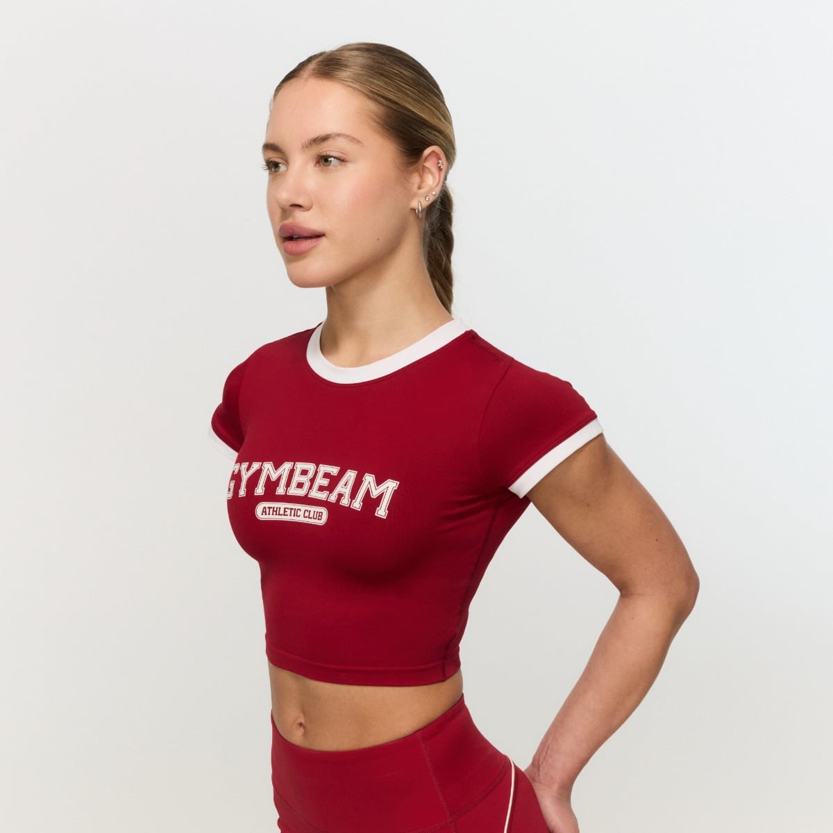 Dámske tričko Varsity Red - GymBeam