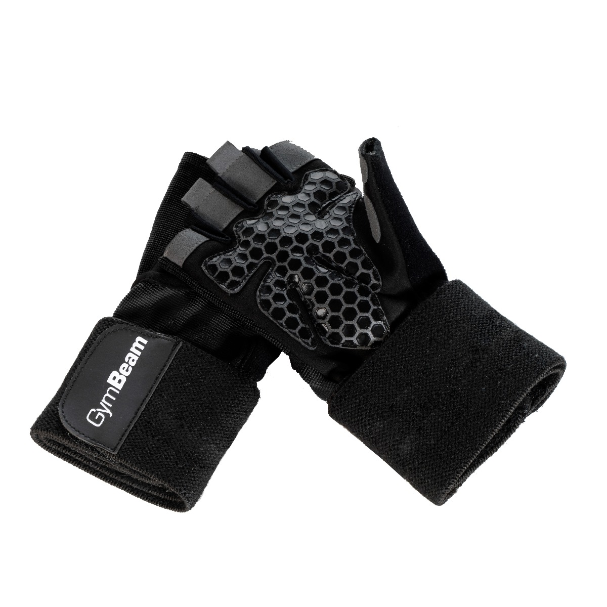Dámske fitness rukavice Guard Black - GymBeam čierna L