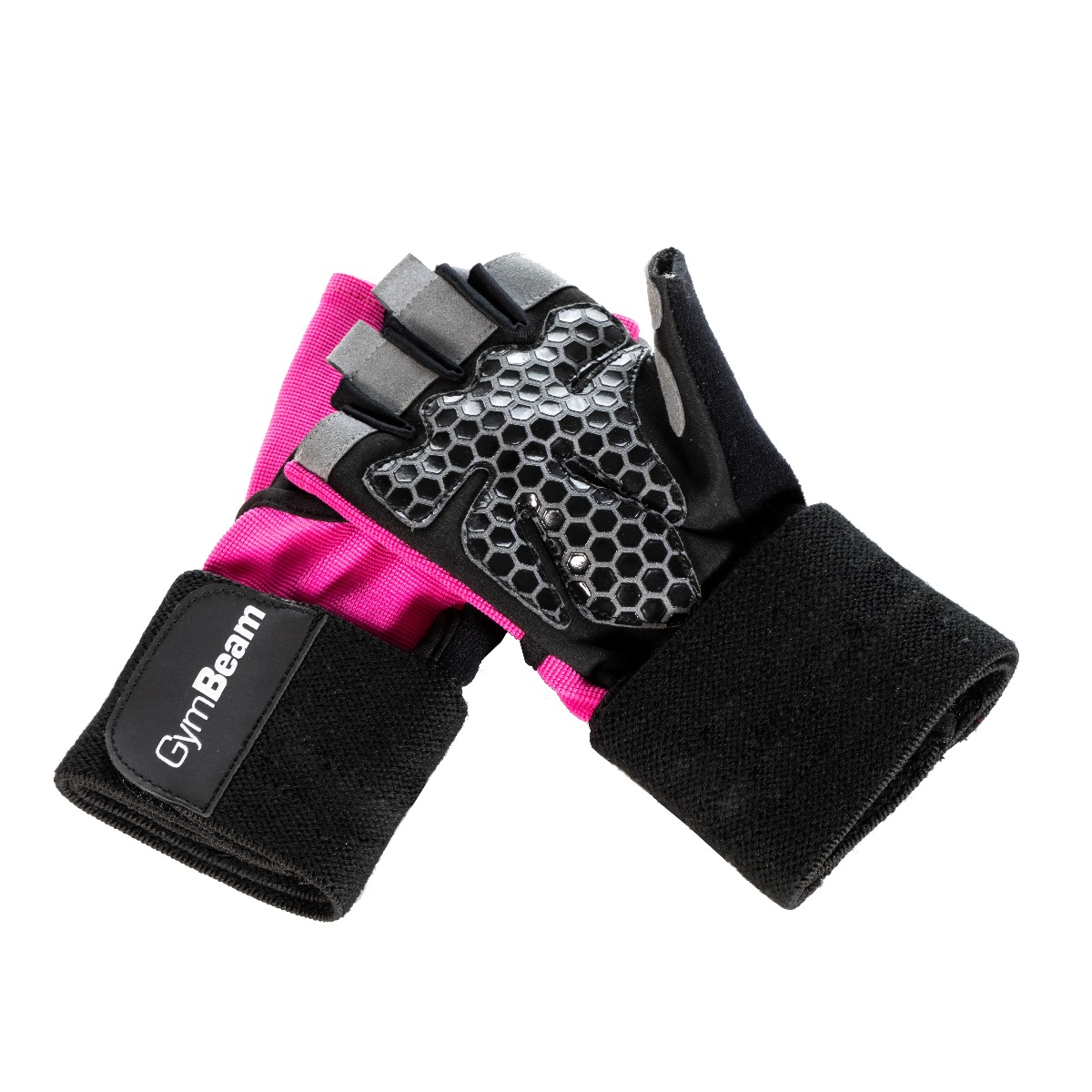 Dámske fitness rukavice Guard Pink - GymBeam ružová M