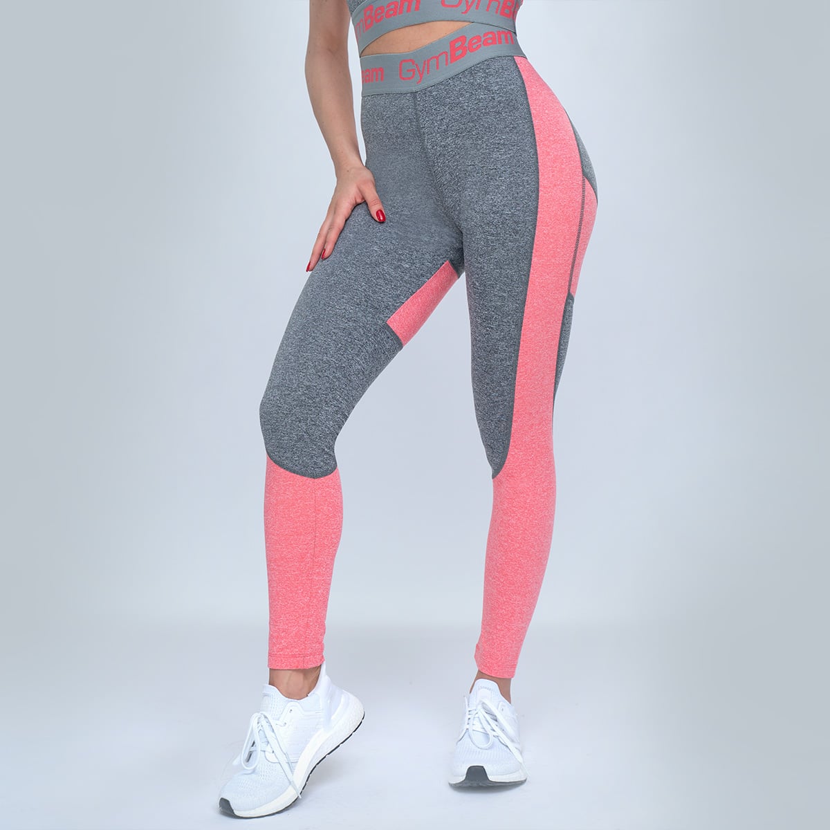Dámske legíny Ultrafit Heather Pink - GymBeam