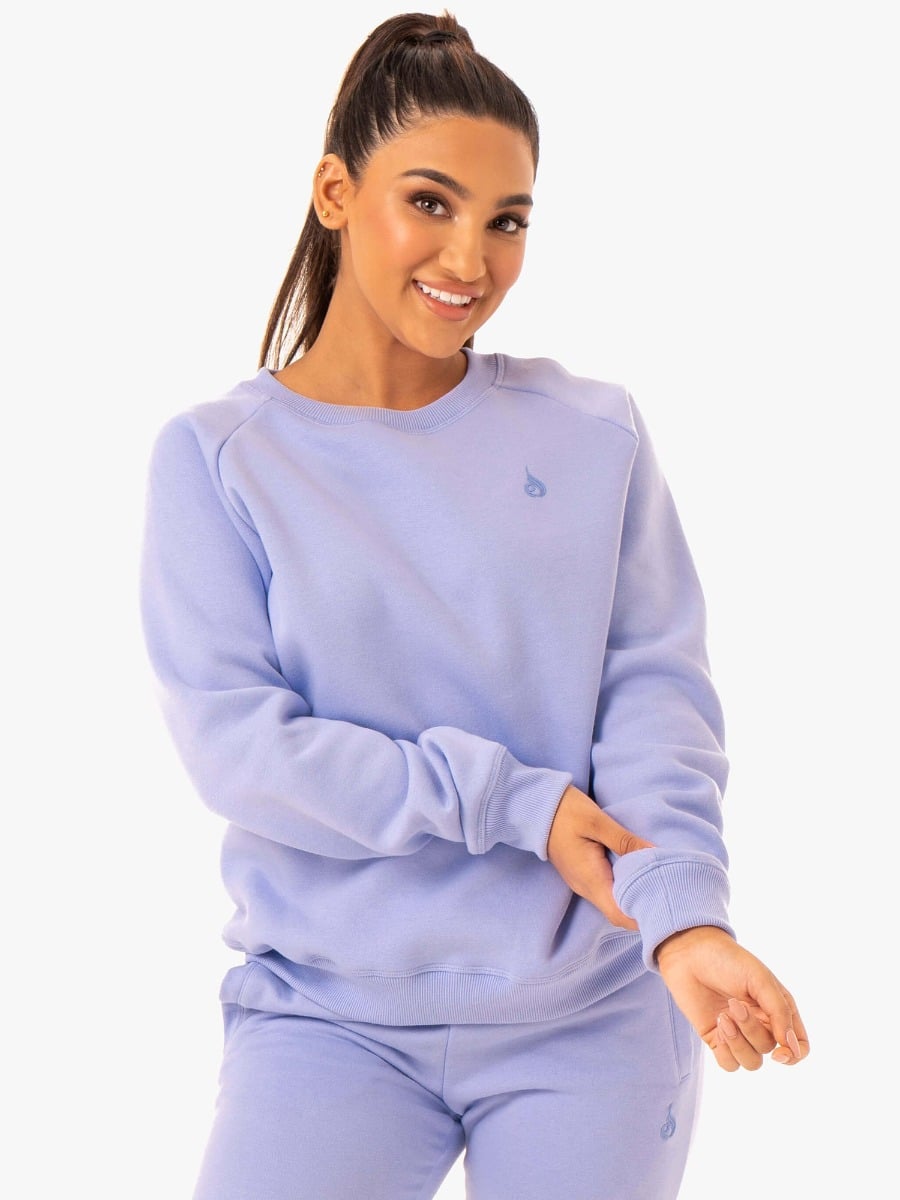 Dámska mikina Adapt Boyfriend Lavender - Ryderwear