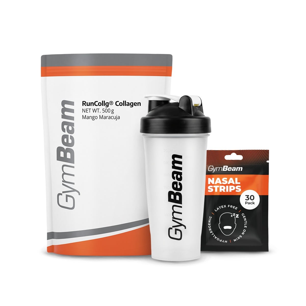 Hydrolyzovaný kolagén RunCollg® s vitamínom C - GymBeam + darčeky