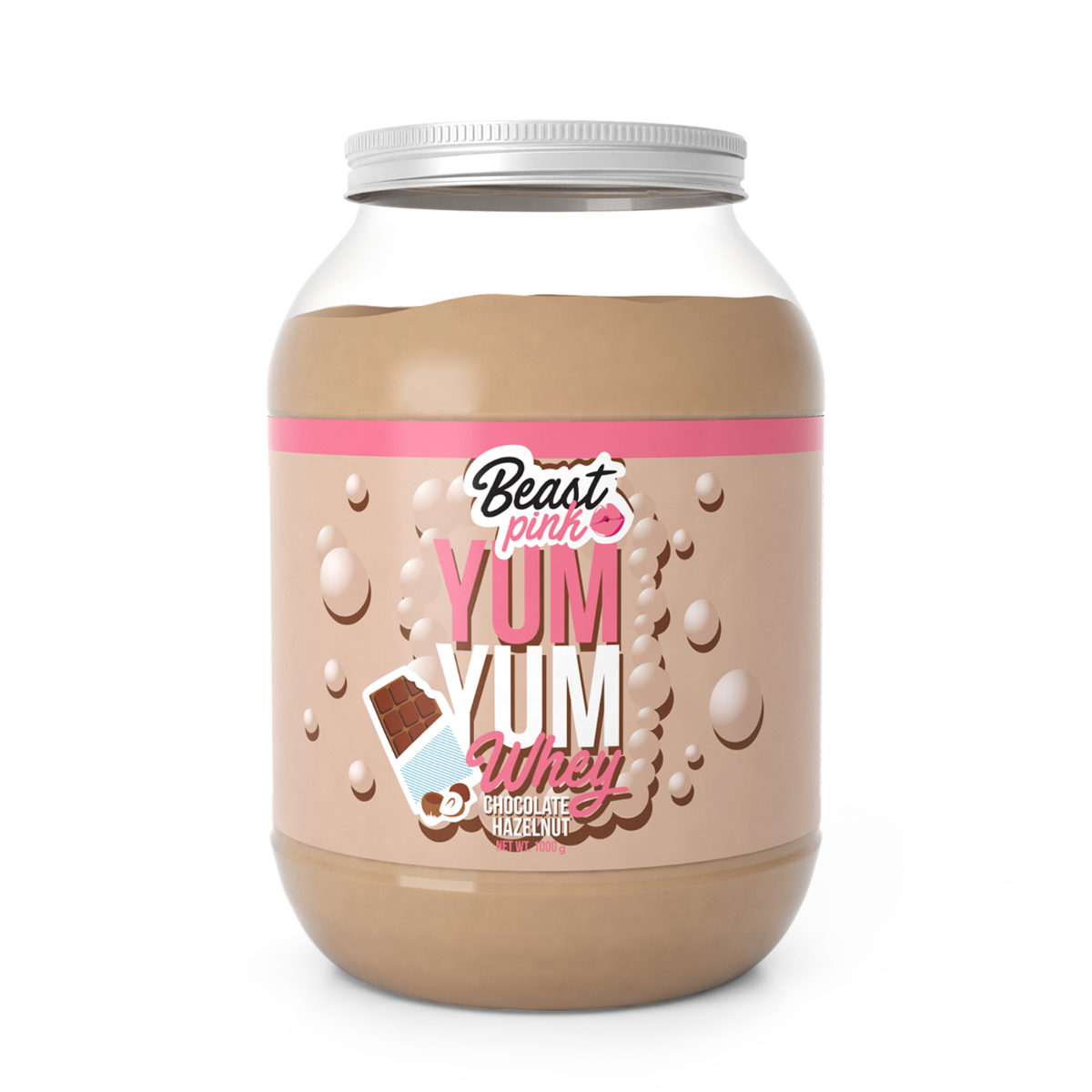 Yum Yum Whey - BeastPink vanilková zmrzlina 1000 g