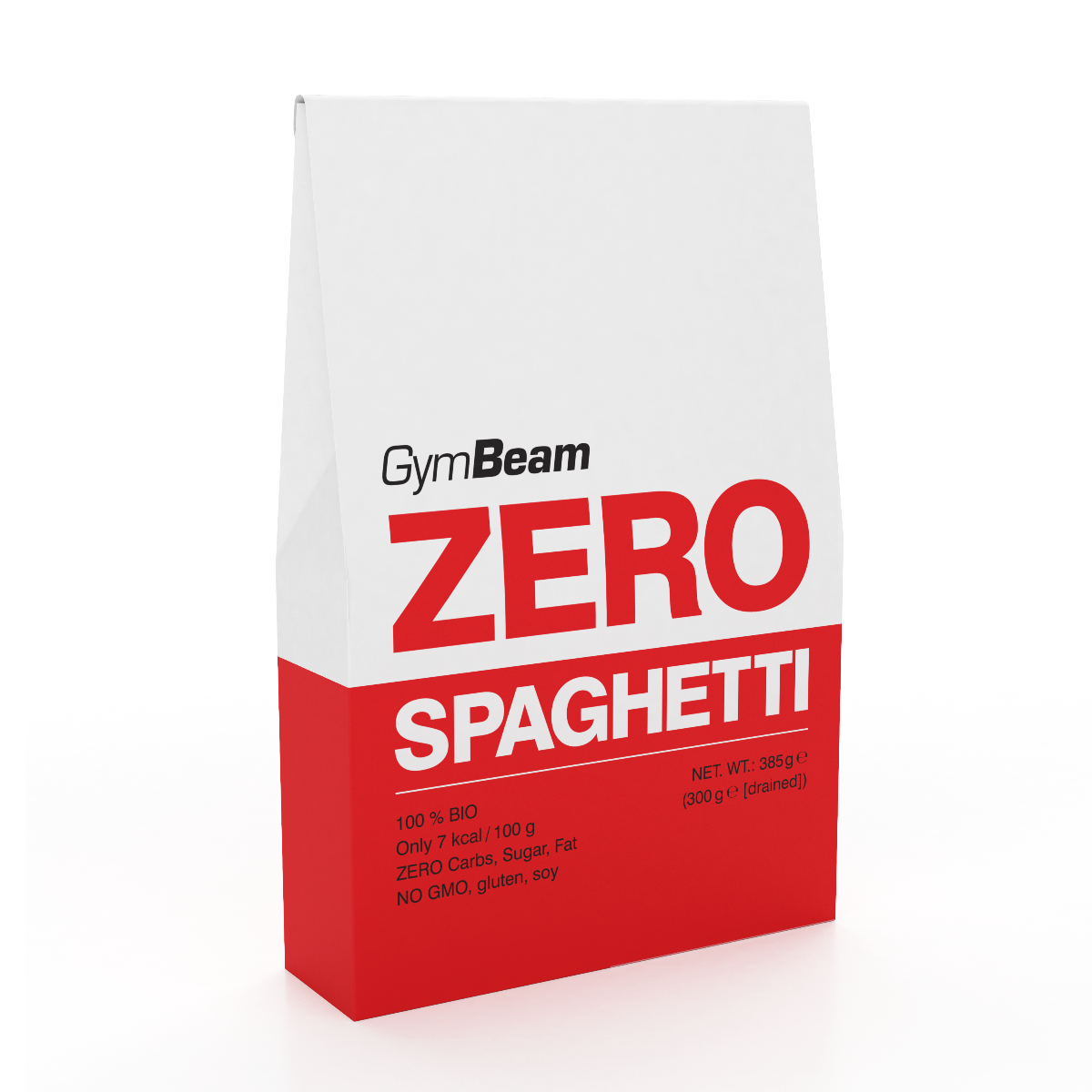 BIO Zero Spaghetti 385 g - GymBeam 20 x 385 g