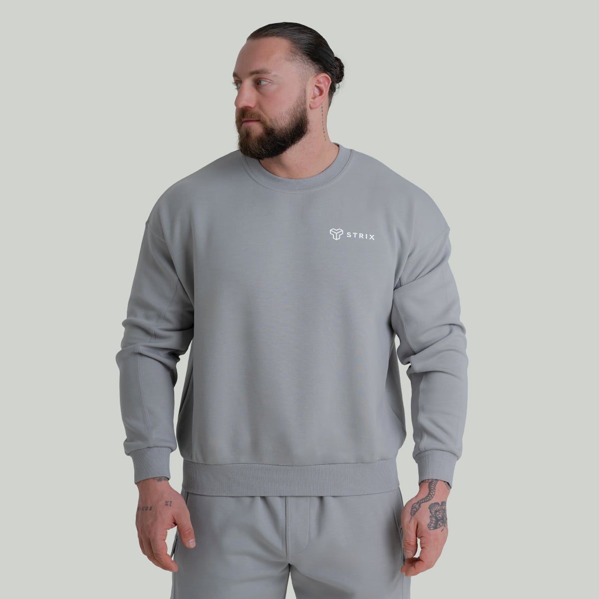 Mikina Relaxed ZOA Smoke - STRIX