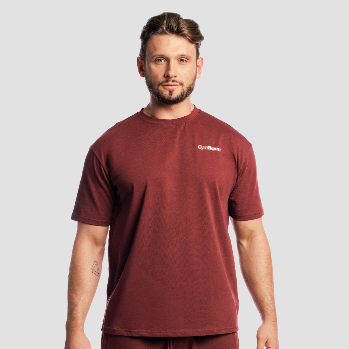 GymBeam Tričko Zone Cherrywood XXL