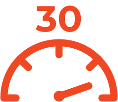 30 úrovní intenzity