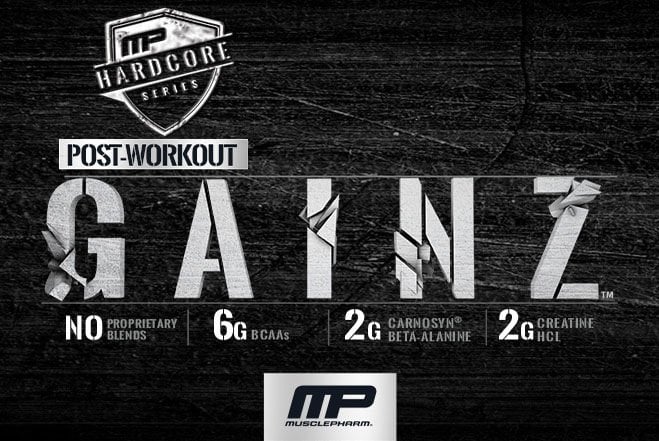 Gainz Hardcore Series 438 g - MusclePharm