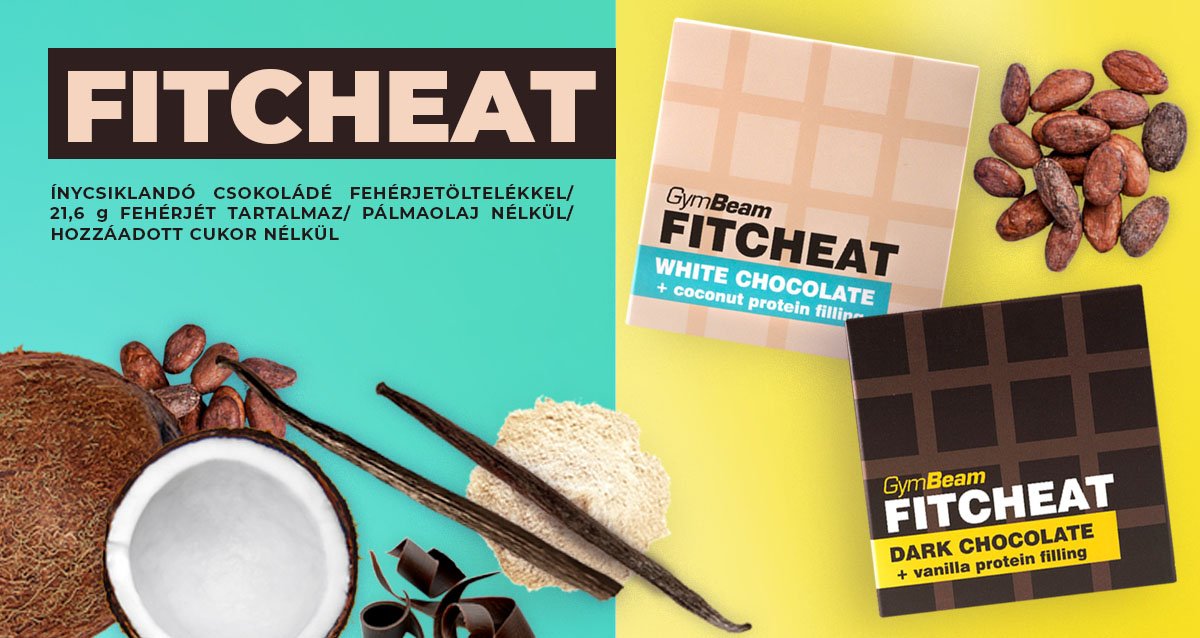 Fitcheat Protein Chocolate - GymBeam Fitcheat Protein Chocolate - GymBeam