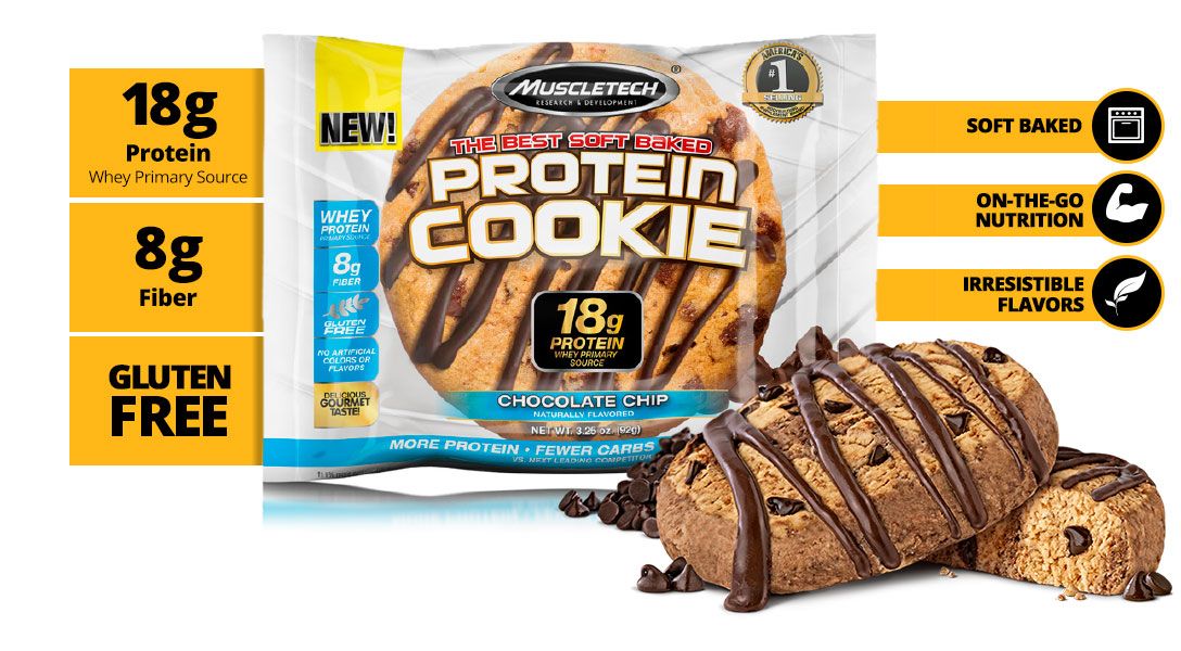 Protein Cookie - muscletech - proteínová sušienka Protein Cookie - muscletech - proteínová sušienka