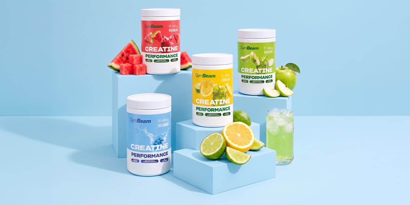 Creatine monohydrate+ - ochutený kreatín monohydrát s taurínom a vitamínom B6
