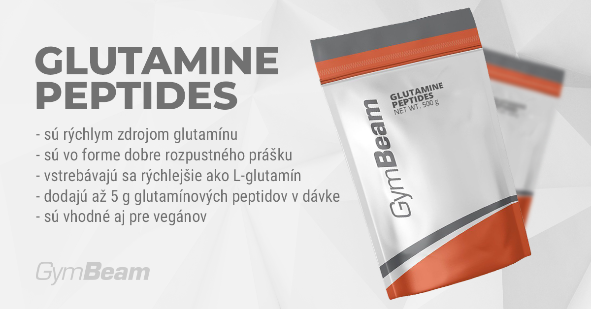 Glutamínové peptidy - GymBeam