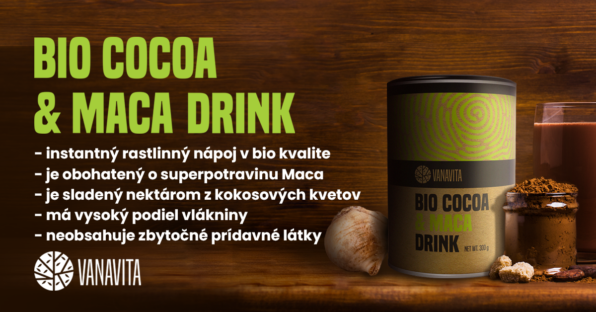 BIO Cocoa & Maca Drink - VanaVita