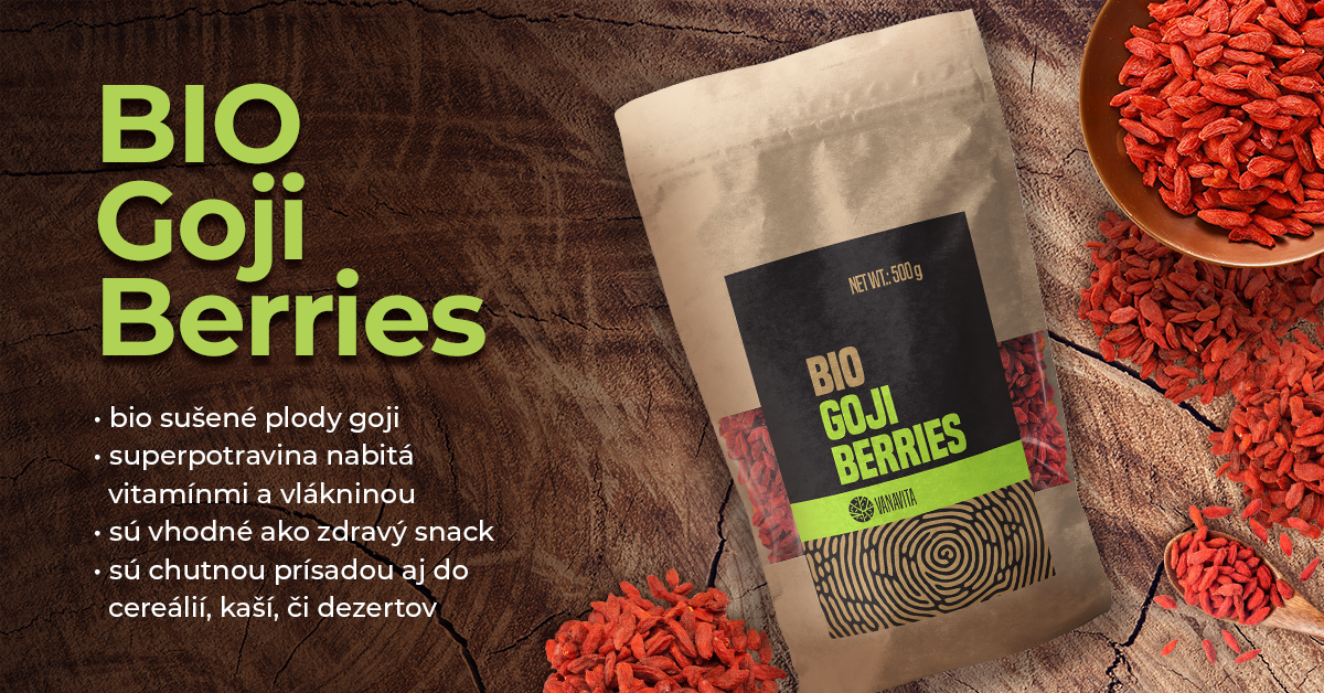 BIO Goji Kustovnica čínska - VanaVita