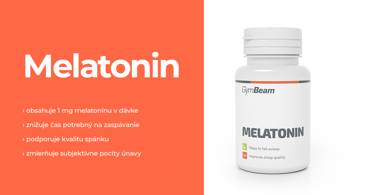 Melatonín - GymBeam