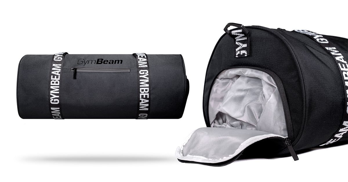 Športová taška Barrel Black - GymBeam