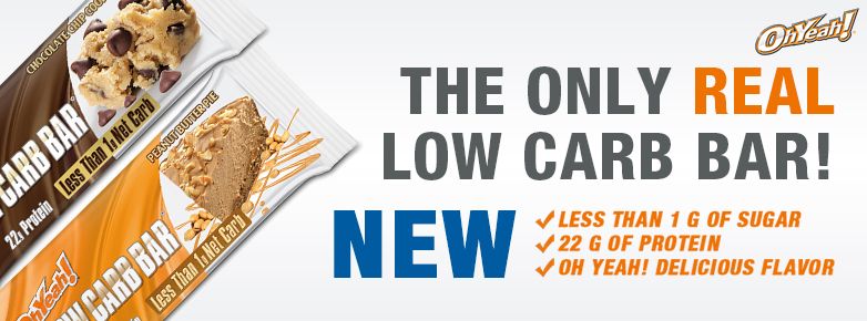 Oh Yeah! Low Carb Bar proteínová tyčinka