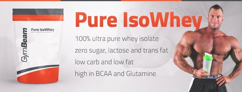 Протеин Pure IsoWhey - GymBeam 