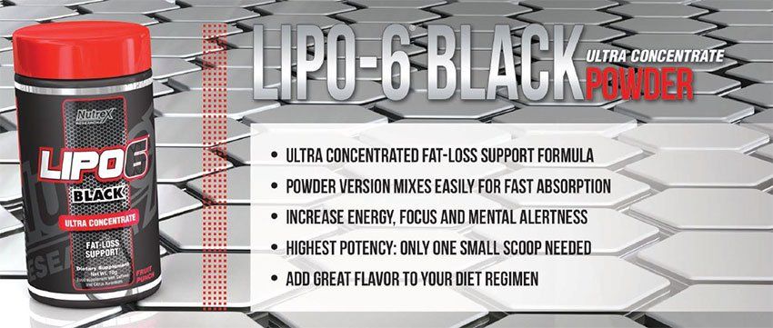 Lipo 6 Black Ultra Concentrate 70 g - Nutrex