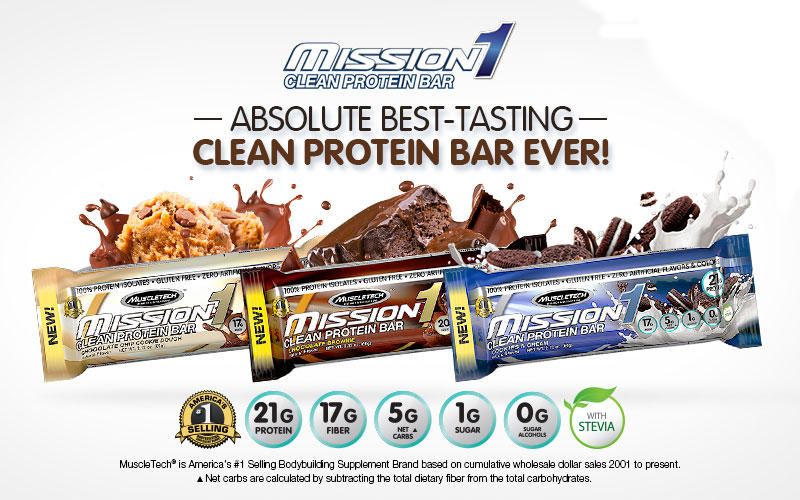 mission 1 proteínová tyčinka