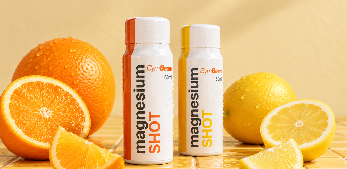 Magnéziový shot - komplex horčíka a vitamínu B6 v praktickej RTD forme 