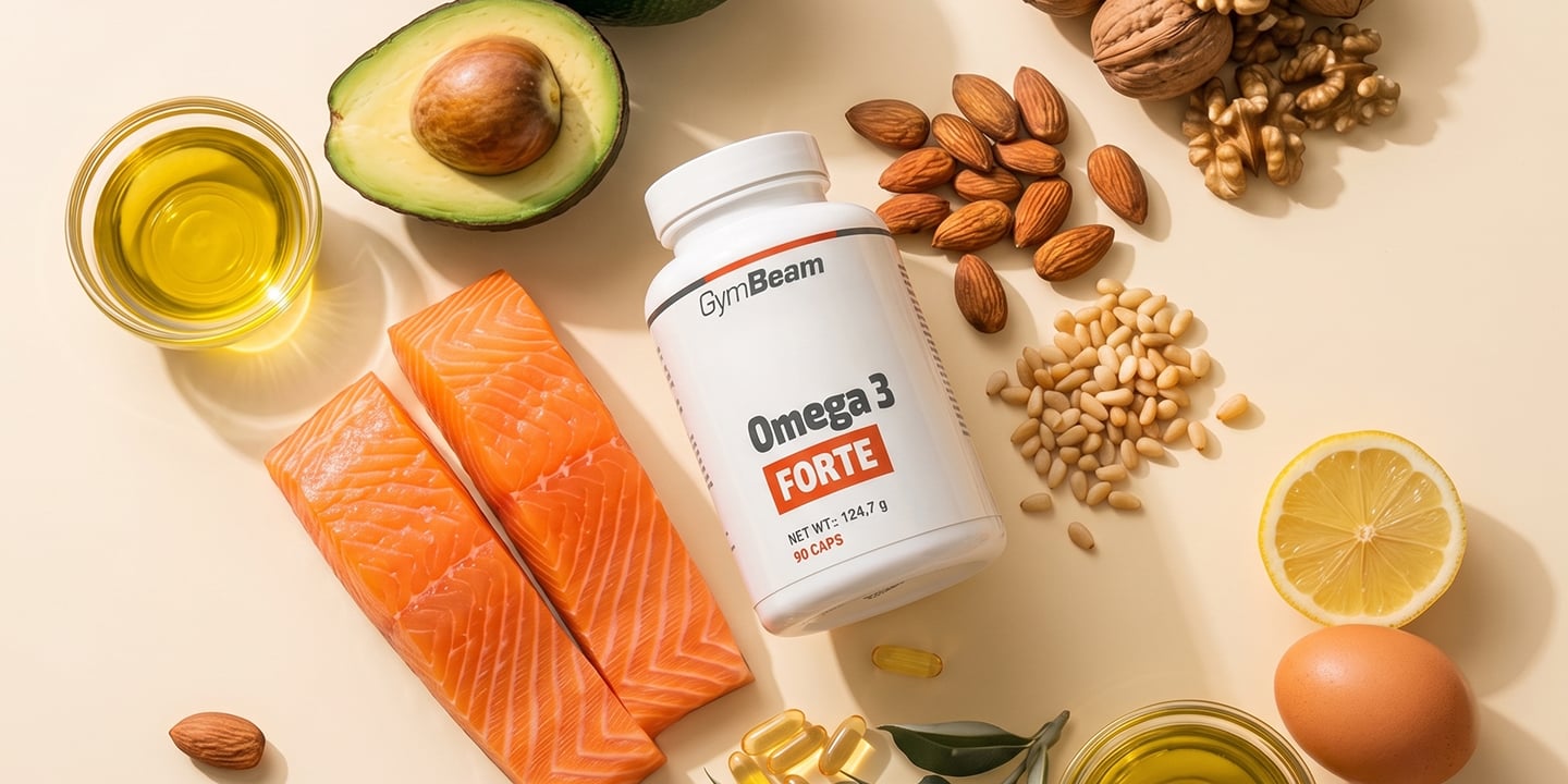 Glavne prednosti uzimanja Omega 3 Forte proizvoda GymBeam