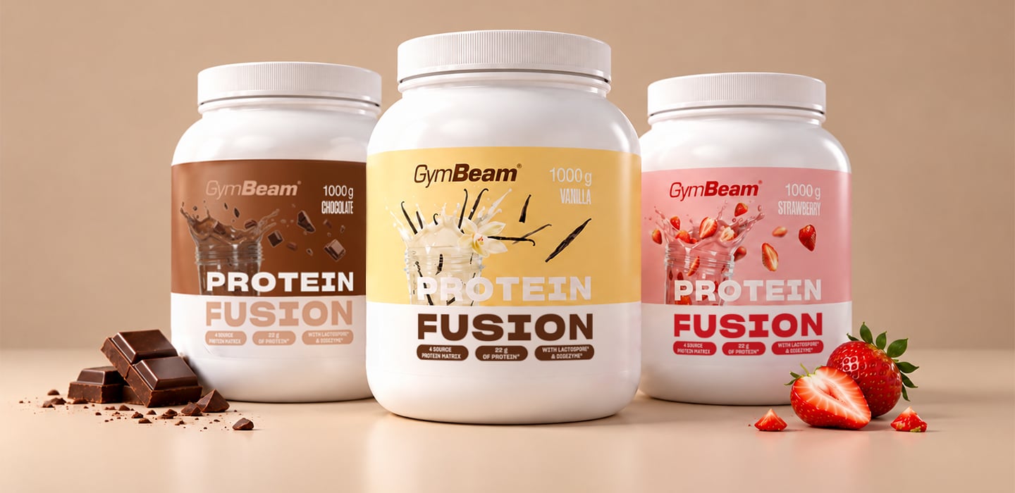 Protein Fusion is a multi-ingredient protein blend with four protein sources, DigeZyme® enzymes and LactoSpore®.