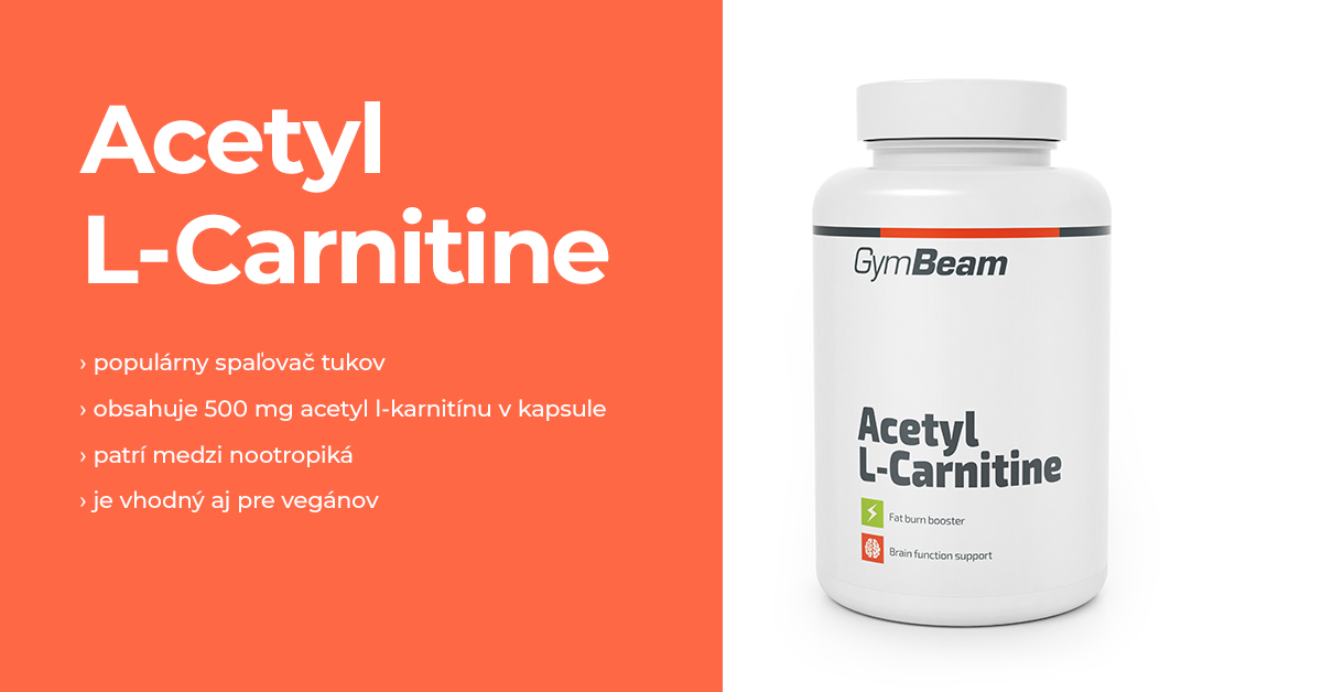 Acetyl L-karnitín - GymBeam
