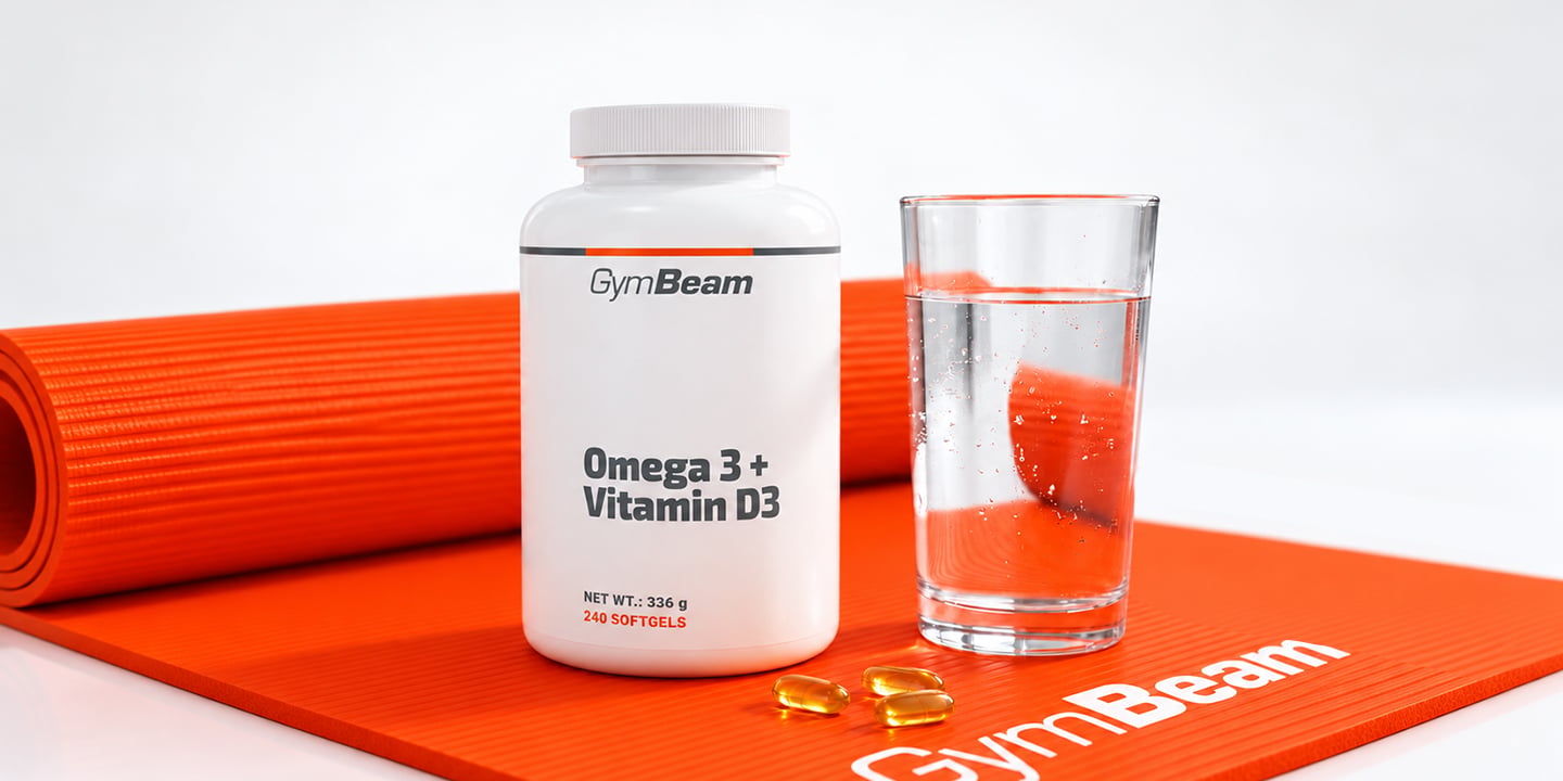 Omega 3 + Witamina D3 GymBeam: 4 cechy, na których skupiliśmy się podczas opracowywania produktu i które wyróżniają go na tle konkurencji