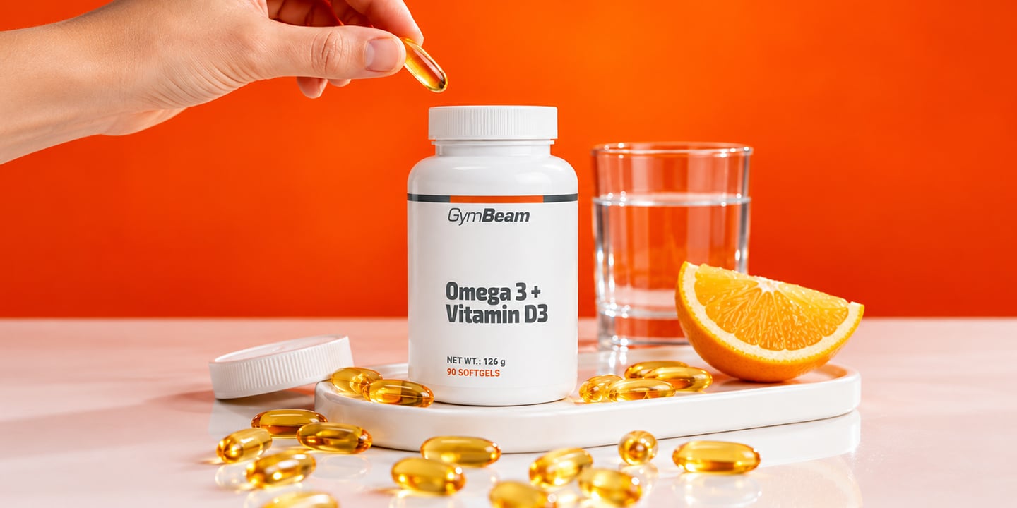 Dlaczego organizm potrzebuje Omega 3 i witaminy D3?