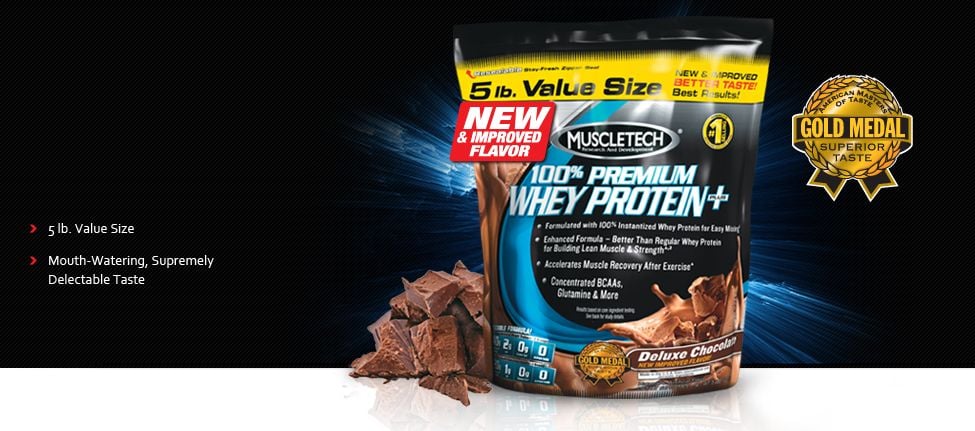 Protein 100% Premium Whey Protein Plus - MuscleTech 