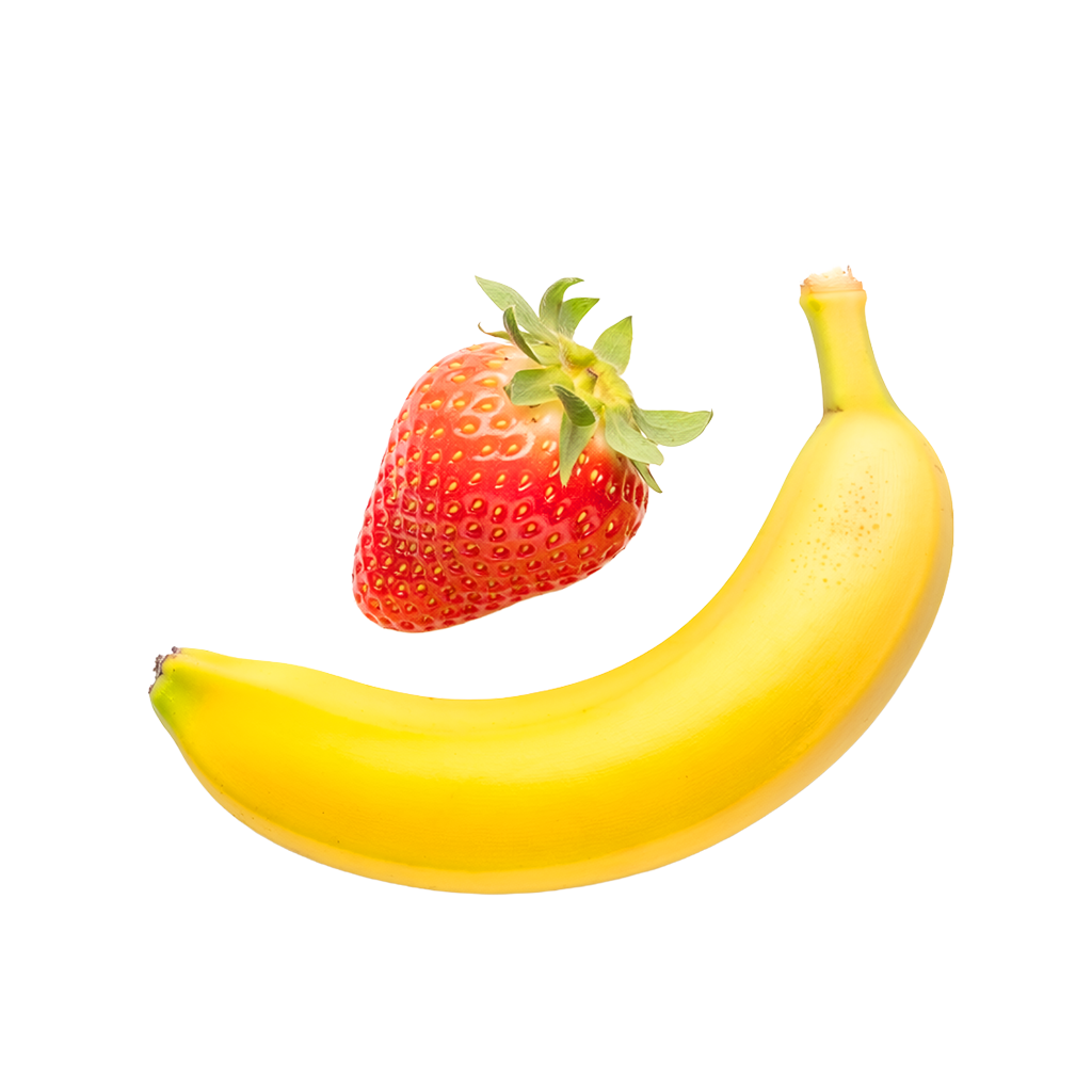 Erdbeere Banane