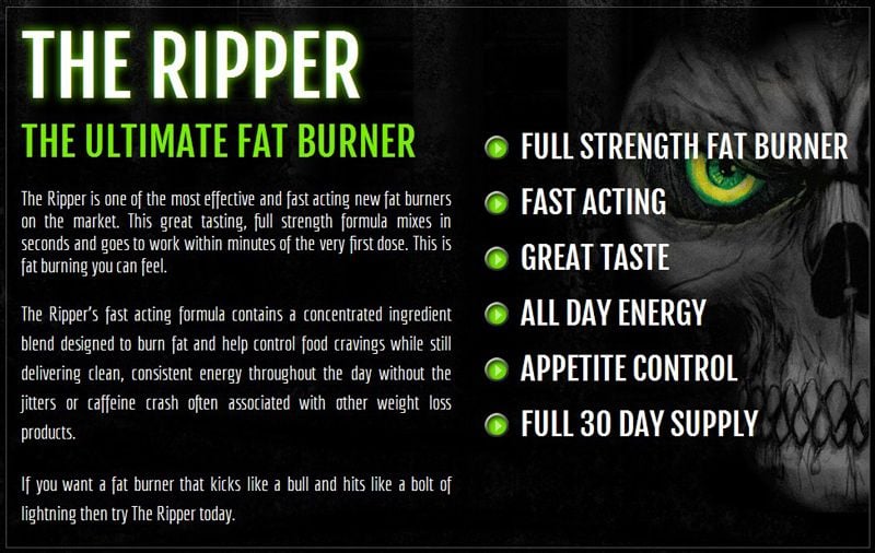 The Ripper Fat Burner 150 g - JNX | GymBeam.com