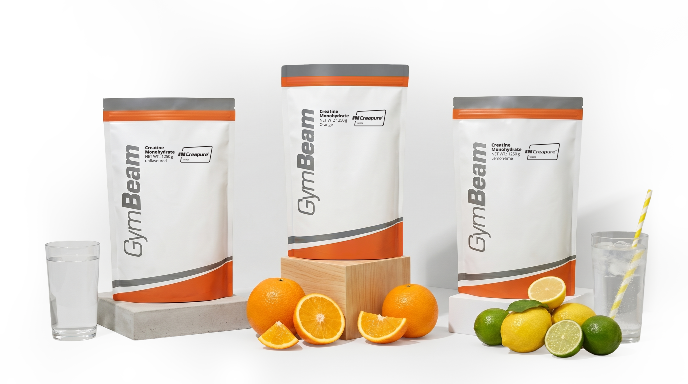Kreatín monohydrát 100 % Creapure® — balenie produktu