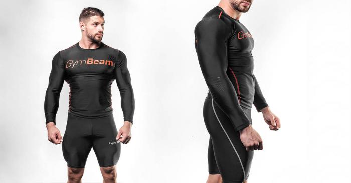 Kompresné šortky Black - GymBeam Clothing