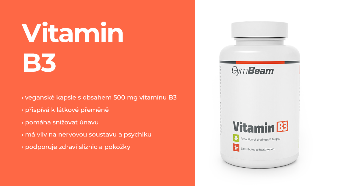 Vitamín B3 - GymBeam
