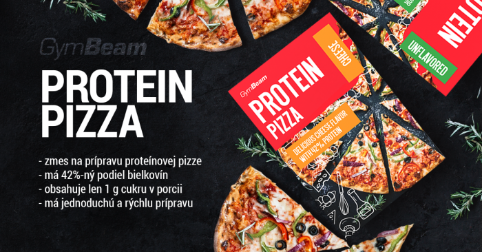 Proteínová Pizza 500 g - GymBeam