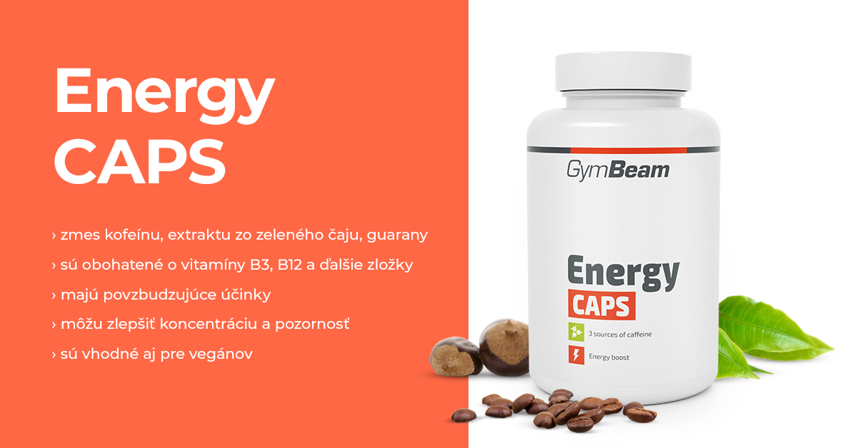 Energy CAPS - GymBeam Energy CAPS - GymBeam