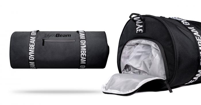 Sportovní taška Barrel Black - GymBeam