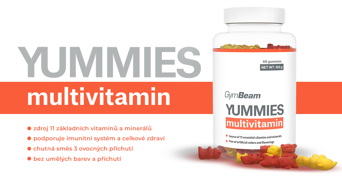 Yummies multivitamín - GymBeam