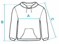 Zipper Hoodie Grey Black - GymBeam velikost