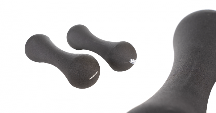 Neoprenske uteži 2 x 3 kg - GymBeam